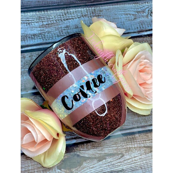 Work in the front - Party in the back wineglass - Picture 3 of 3